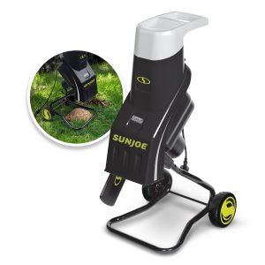 Sun Joe CJ601E Electric Wood Chipper | 16:1 Reduction | 14-Amp | 1.5-inch Max Cutting Diameter