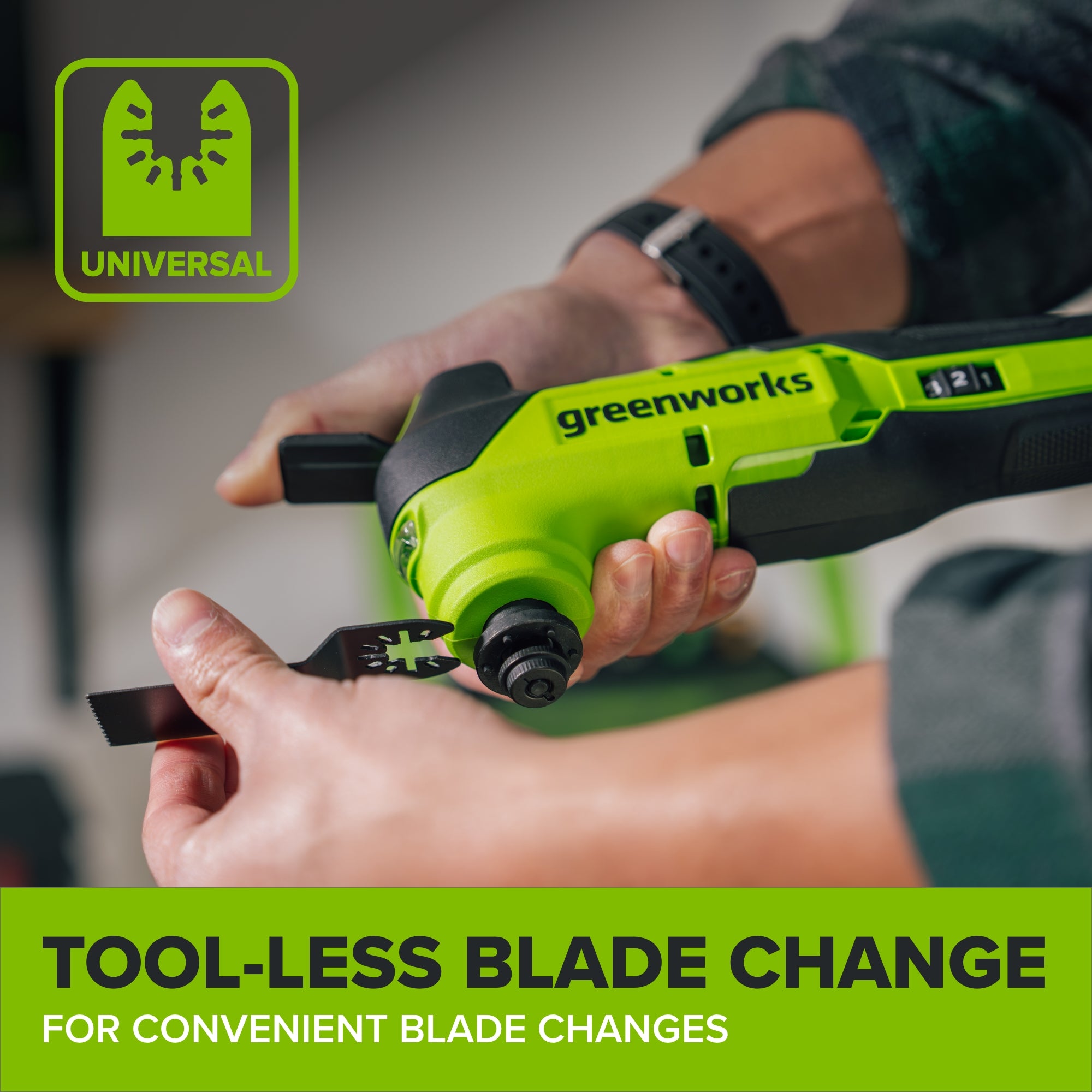 24V Cordless 280 in-lbs Drill/Driver Power Tool 3PC Combo Kit w/ 6-1/2" Circular Saw & Oscillating Multi-Tool: (1) 2.0Ah USB-C Battery, (1) 30W USB-C Charger, (1) 3' 100W USB-C Cable - Image 20
