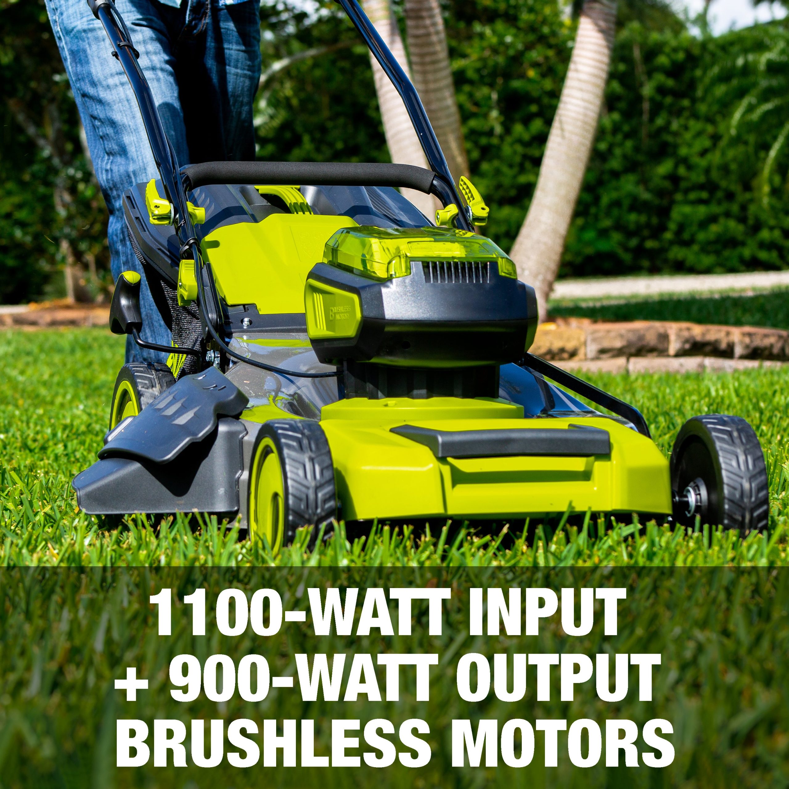 Sun Joe 24V-X2-21LMSP 48-Volt* IONMAX Cordless Self-Propelled Lawn Mower | 20-inch | 7-Position | Collection Bag | Mulching Plug | W/ 2 x 4.0-Ah Batteries + Charger - Image 3