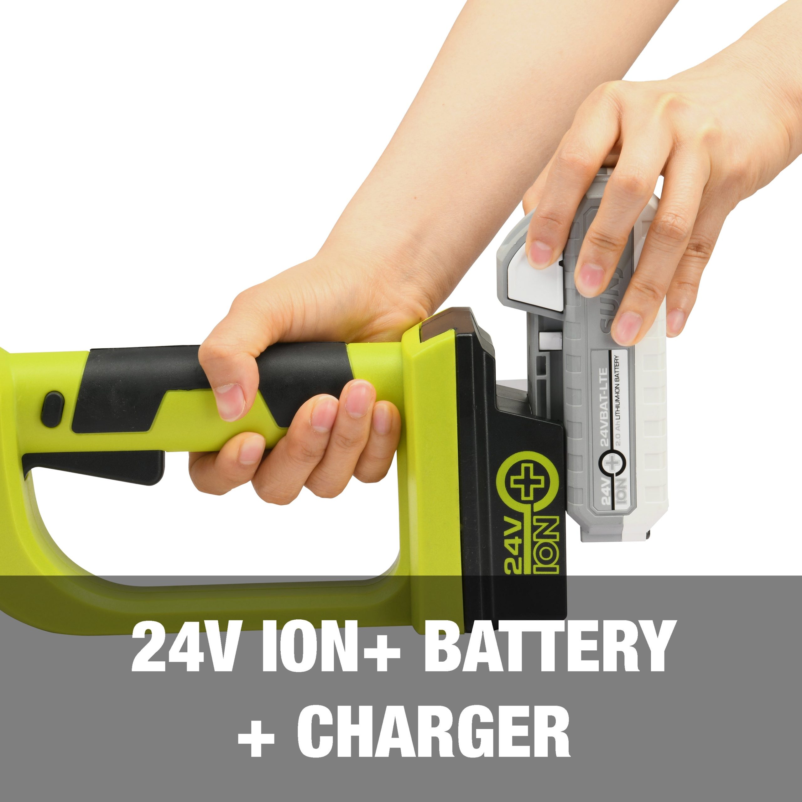Sun Joe 24V-PS10-LTE 24-Volt* IONMAX Cordless Telescoping Pole Chainsaw | 10-inch | W/ 2.0-Ah Battery + Charger - Image 6
